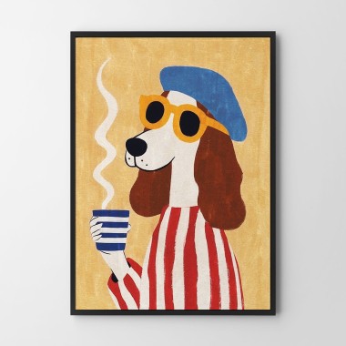 Plakat Francuski piesek