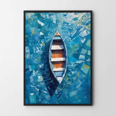 Blue Boat plakat
