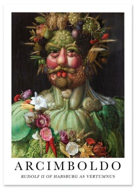 Plakat cyfrowy do wydruku Arcimboldo portrety