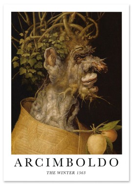Plakat cyfrowy do wydruku Arcimboldo portret
