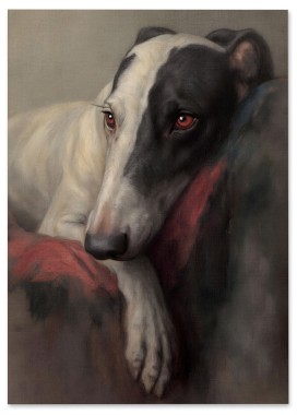 Plakat cyfrowy do wydruku chart pies portret