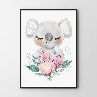 Plakat Słodka Koala